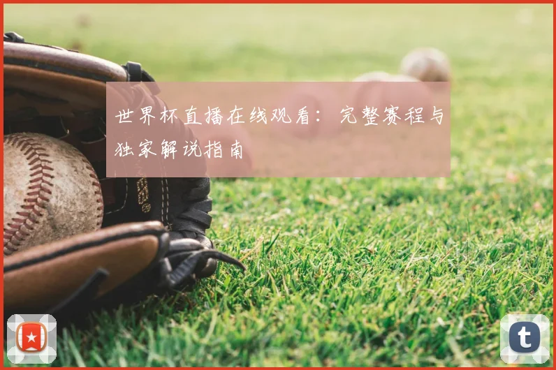 世界杯直播在线观看：完整赛程与独家解说指南